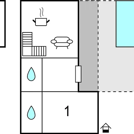 בית נופש Cozy In With Kitchen פולייצה